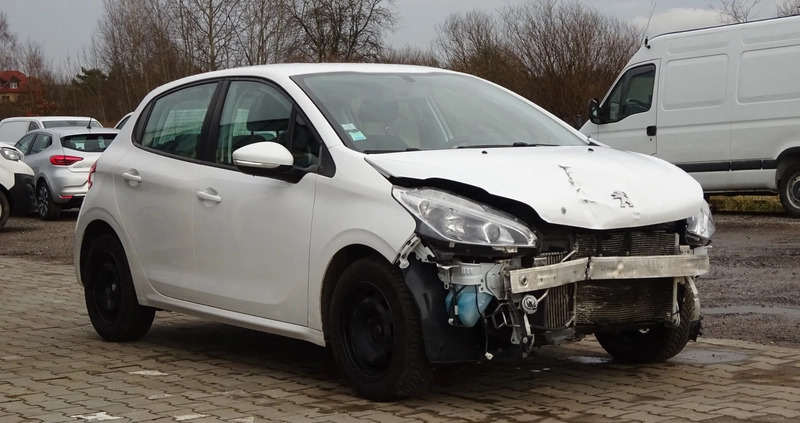 Peugeot 208 cena 16900 przebieg: 96046, rok produkcji 2018 z Dziwnów małe 301